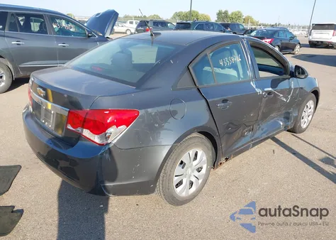 2013 Chevrolet Cruze Ls Auto из США, поврежденный, VIN 1G1PA5SH9D7191225
